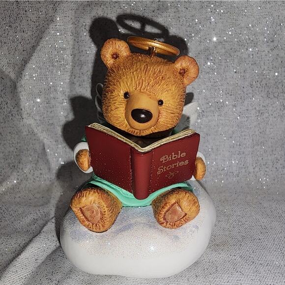 Hallmark Keepsake Bible Story Bear 2014 Christmas Ornament - Picture 2 of 8
